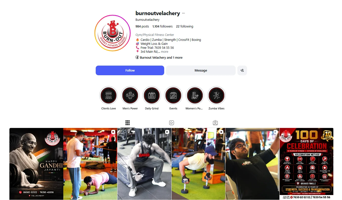 Burnout Fitness Case Study