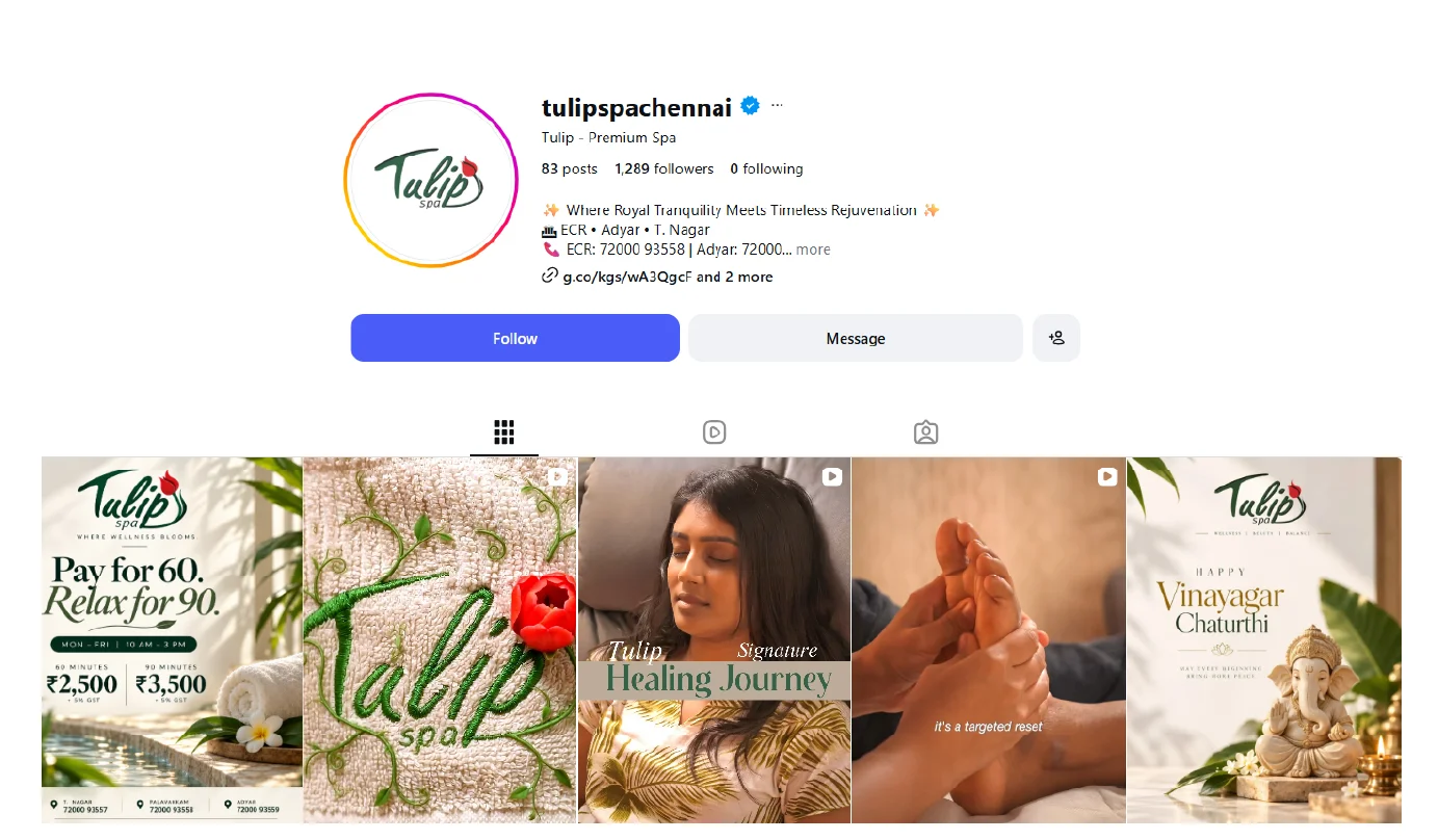 Tulip Spa Case Study
